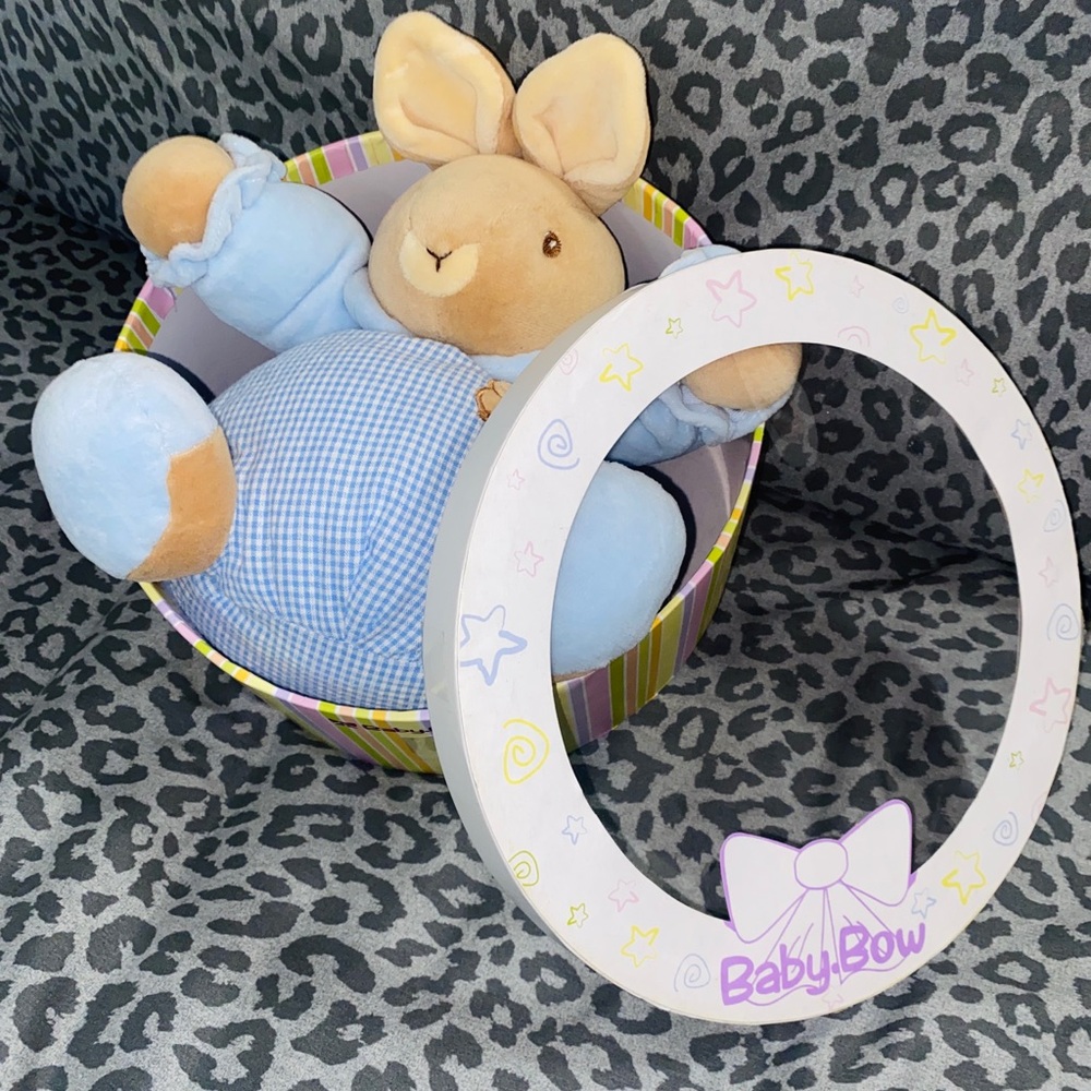 Baby Bow Bunny Plush 🐰